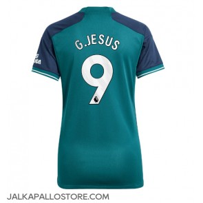 Arsenal Gabriel Jesus #9 Kolmaspaita Naisten 2023-24 Lyhythihainen